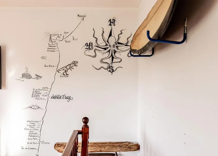Santa Cruz Surf House By Stoke Travel Alojamento de Acomodação e Pequeno-almoço Aldeia dos Cunhados